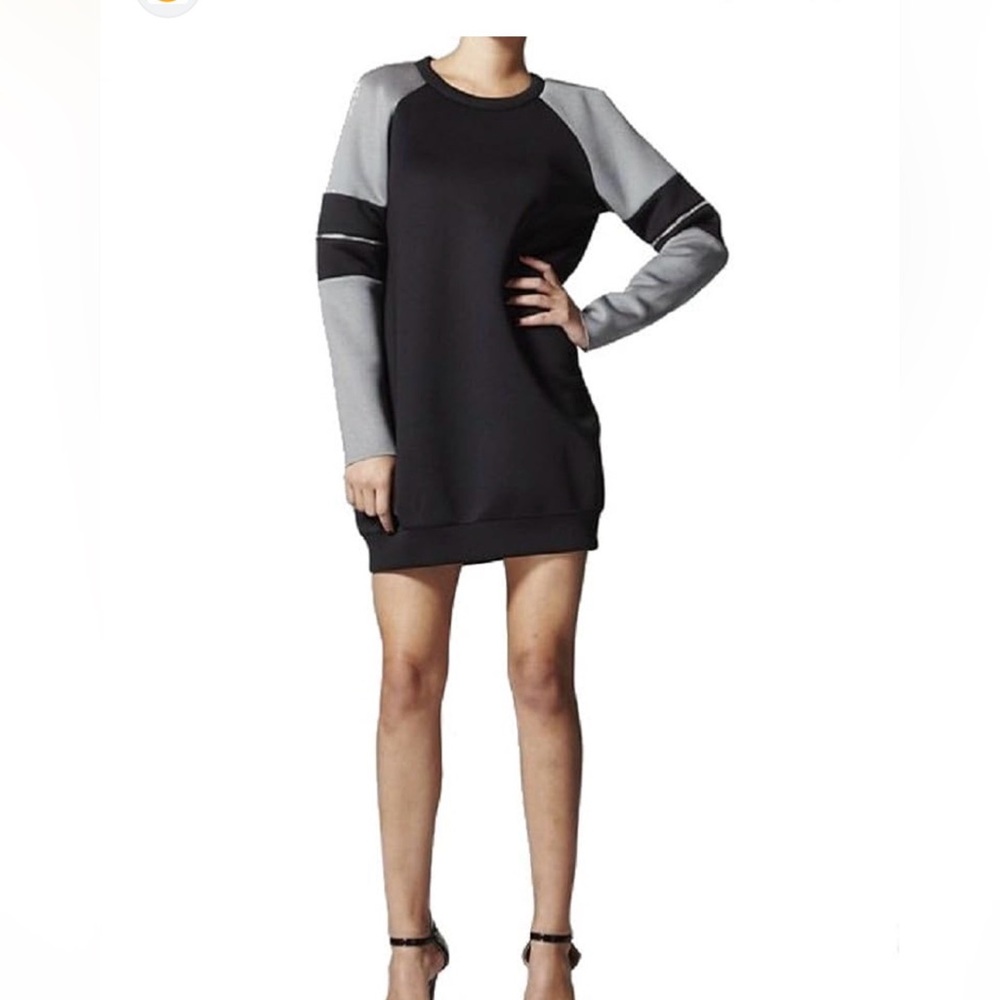 Dance and Marvel Women's Black Oversized dress